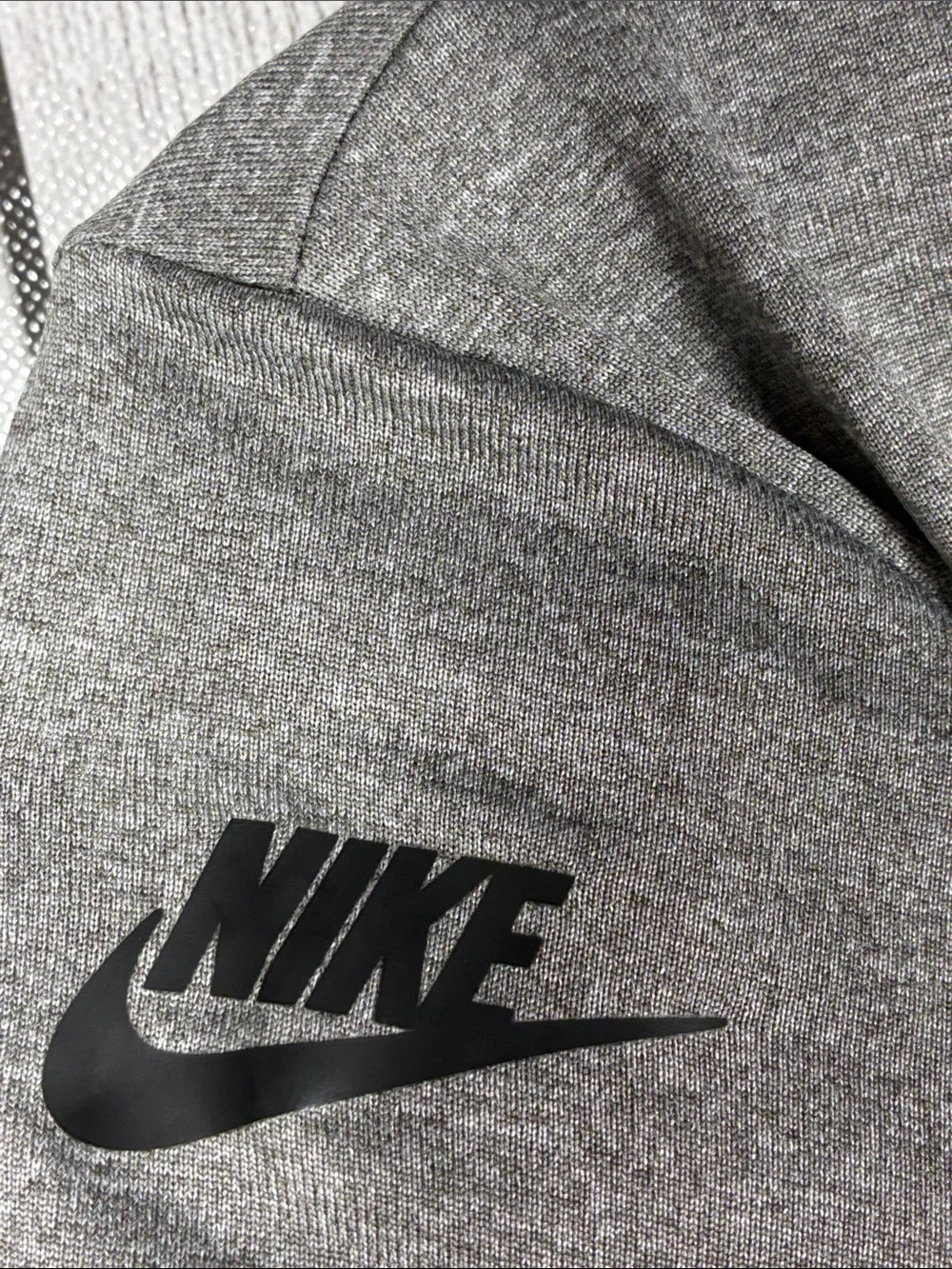 Nike Grey/Black Swoosh  Short-Sleeve Tee & Short Set